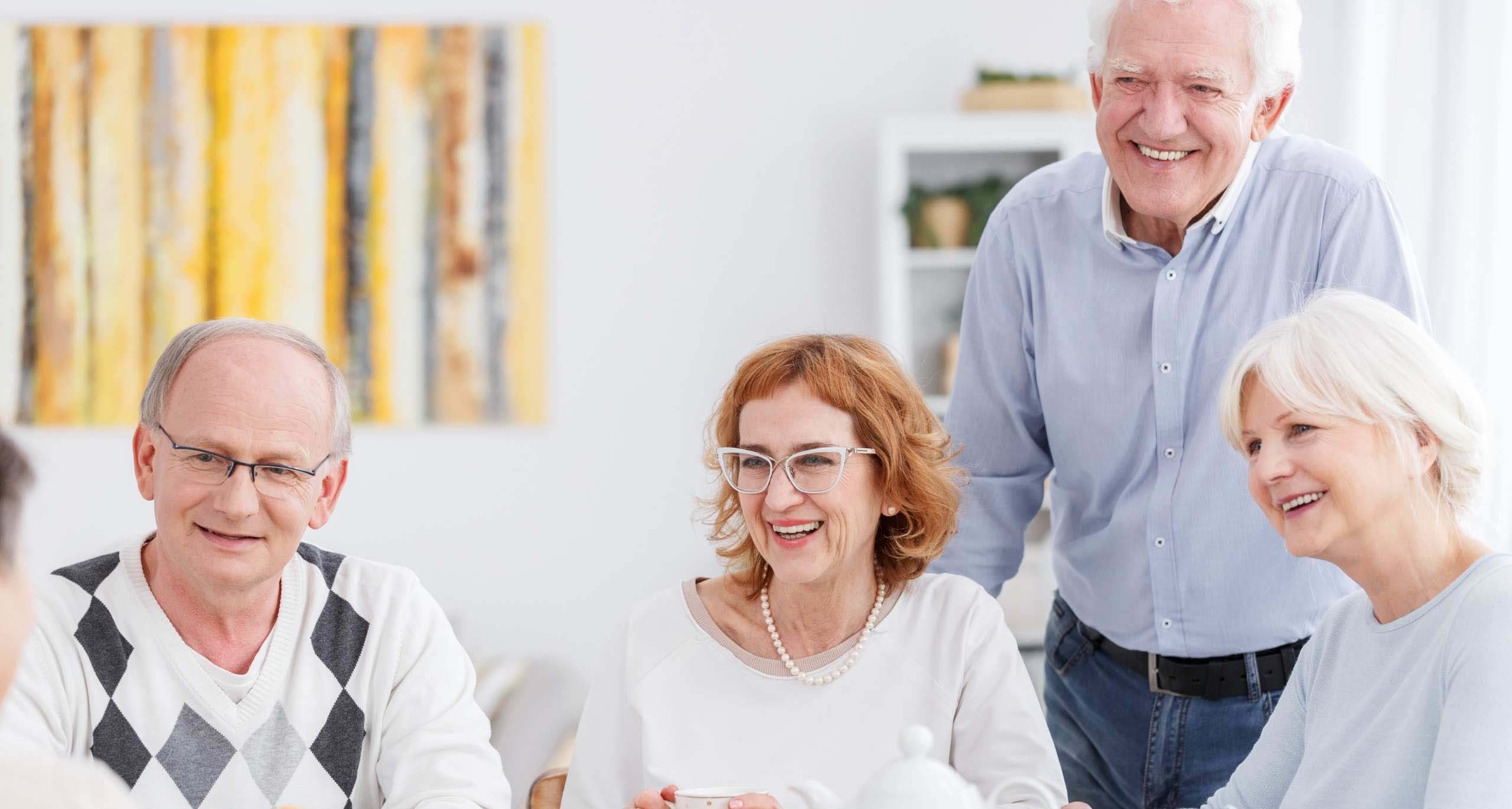 photo of happy seniors